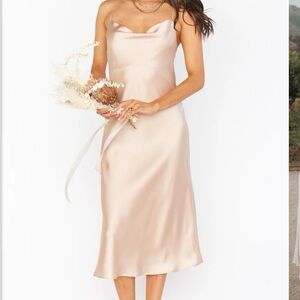 Verona Cowl Neck Slip Dress